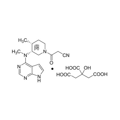 (3R,4R)-4-Methyl-3-(methyl-7H-pyrrolo[2,3-d]pyrimidin-4-ylamino)-b-oxo-1-piperidinepropanetrile- 2-Hydroxy-1,2,3- propanetricarboxylate