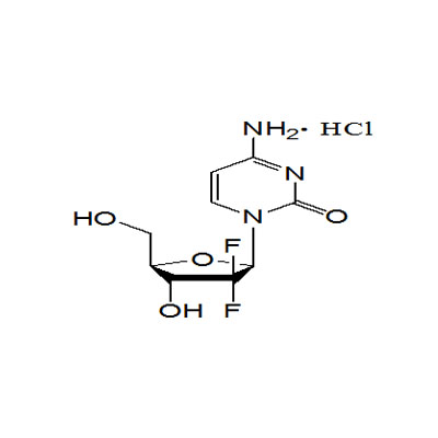 4-amino-1-[3,3-difluoro-4-hydroxy-5-(hydroxymethyl)tetrahydrofuran-2-yl]-1h-pyrimidin-2-one ဟိုက်ဒရိုကလိုရိုက်